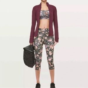 Lululemon Speed Up Crop Leggings Yoga Pants Frosted Rose XS Cycling Pilates